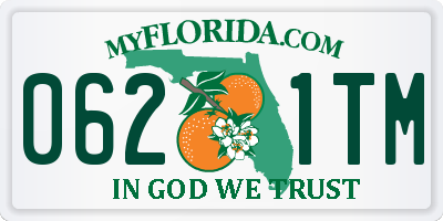 FL license plate 0621TM