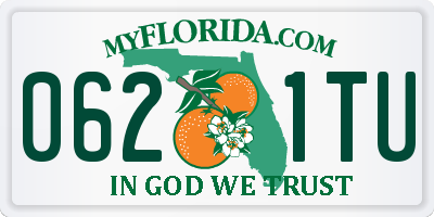 FL license plate 0621TU