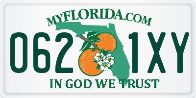FL license plate 0621XY