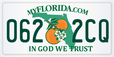 FL license plate 0622CQ