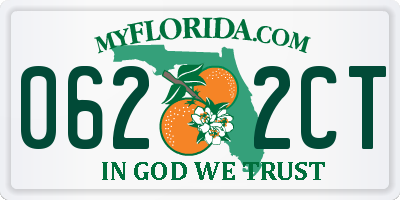 FL license plate 0622CT