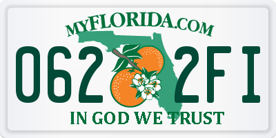 FL license plate 0622FI