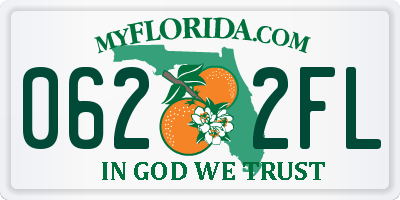 FL license plate 0622FL