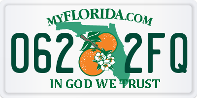 FL license plate 0622FQ
