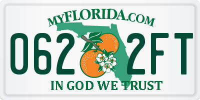 FL license plate 0622FT