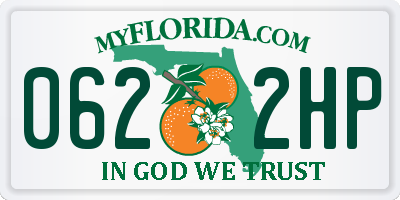 FL license plate 0622HP