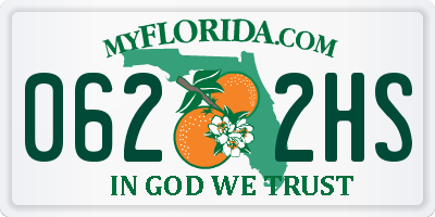 FL license plate 0622HS