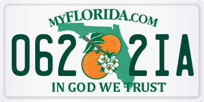 FL license plate 0622IA