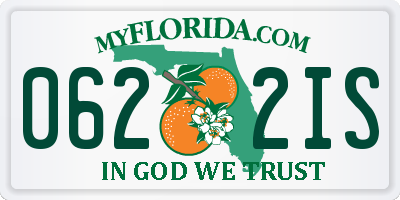 FL license plate 0622IS