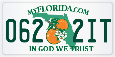 FL license plate 0622IT