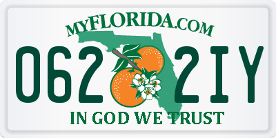 FL license plate 0622IY