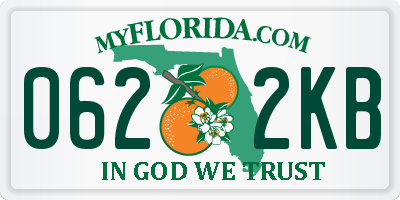 FL license plate 0622KB