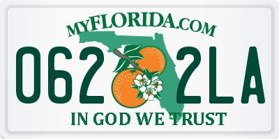 FL license plate 0622LA