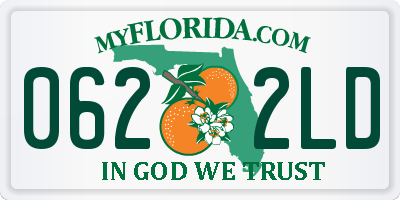 FL license plate 0622LD