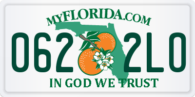 FL license plate 0622LO