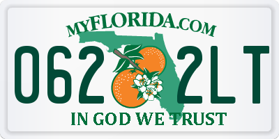 FL license plate 0622LT