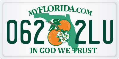 FL license plate 0622LU