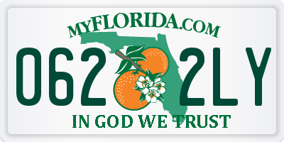 FL license plate 0622LY