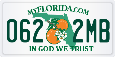 FL license plate 0622MB