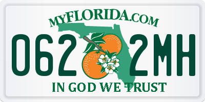 FL license plate 0622MH