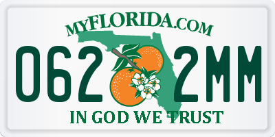 FL license plate 0622MM