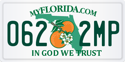 FL license plate 0622MP