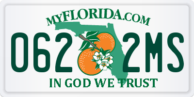 FL license plate 0622MS