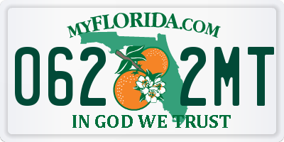 FL license plate 0622MT
