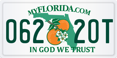 FL license plate 0622OT