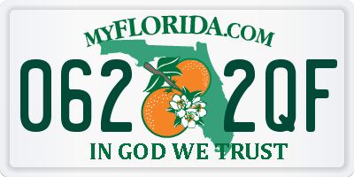 FL license plate 0622QF