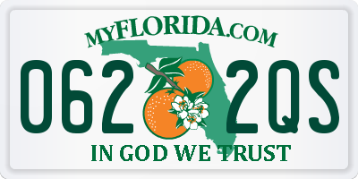 FL license plate 0622QS