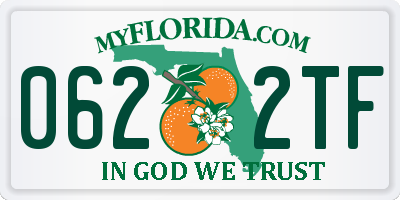 FL license plate 0622TF
