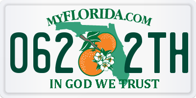 FL license plate 0622TH