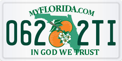 FL license plate 0622TI