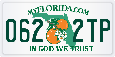 FL license plate 0622TP