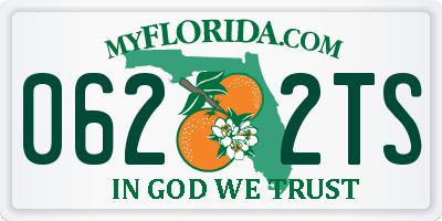 FL license plate 0622TS