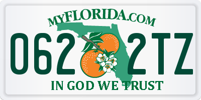 FL license plate 0622TZ