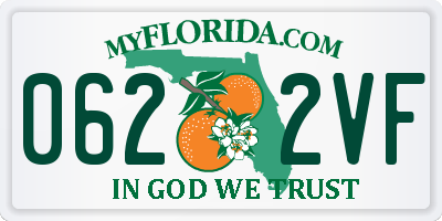 FL license plate 0622VF