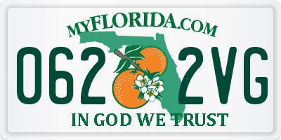 FL license plate 0622VG