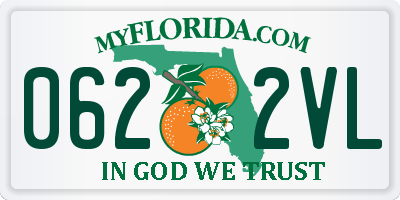 FL license plate 0622VL