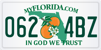 FL license plate 0624BZ
