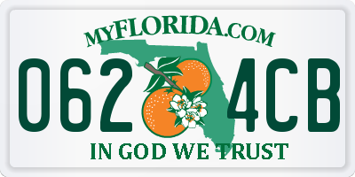 FL license plate 0624CB