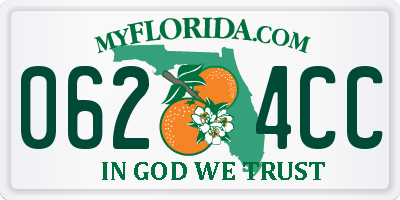 FL license plate 0624CC