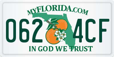 FL license plate 0624CF
