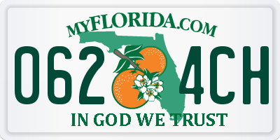 FL license plate 0624CH