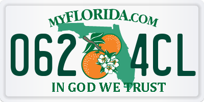 FL license plate 0624CL