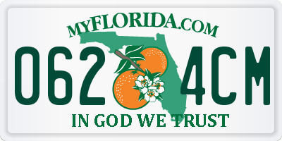 FL license plate 0624CM