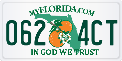 FL license plate 0624CT