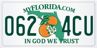 FL license plate 0624CU