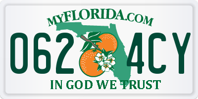 FL license plate 0624CY